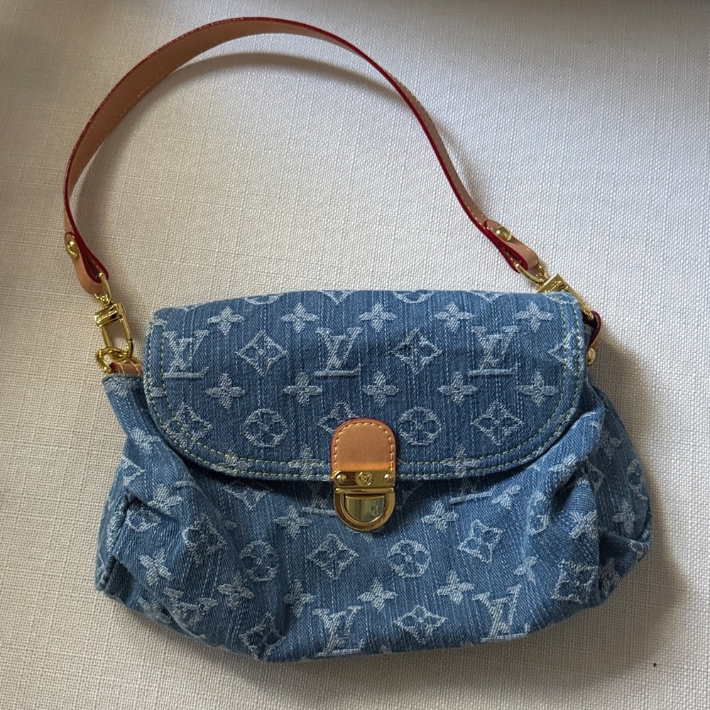 Louis Vuitton Blue Mini Bag